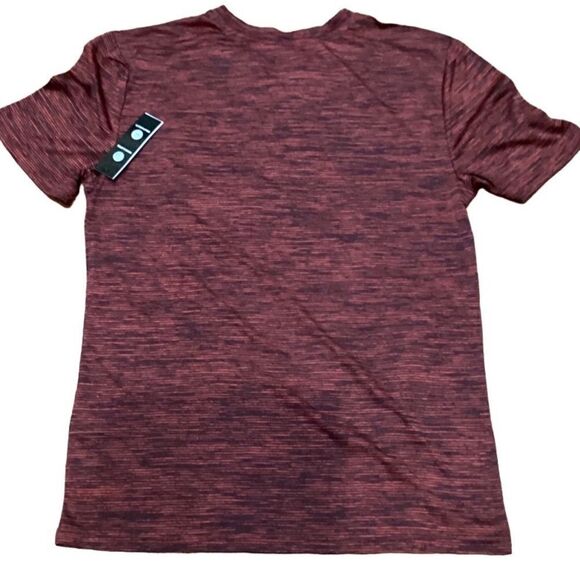 NWT Zelos Short Sleeve Athletic Top Red Black M - Picture 3 of 11